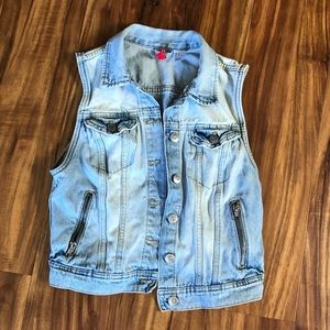 Denim Vest size 6